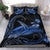 Turtle Polynesian Bedding Set Mix Hibiscus Blue Blue - Polynesian Pride