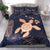 Personalized - Hawaii Kakau Polynesian Turtle Map Bedding Set - Indigo Ver 1 - Polynesian Pride