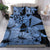 Hawaii Turtle Bedding Set Polynesian Hibiscus Art Ver 2.0 Blue AH - Polynesian Pride