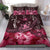 Hawaii Polynesian Turtle Waves Hibiscus Bedding Set - Erik Style - AH - Pink - Polynesian Pride