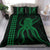 Hawaii Octopus KaKau Polynesian Bedding Set - Green - Polynesian Pride