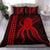 Hawaii Octopus KaKau Polynesian Bedding Set - Red - Polynesian Pride