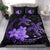 Hawaii Polynesian Turtle Plumeria Bedding Set - Pog Style Purple - Polynesian Pride