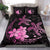 Hawaii Polynesian Turtle Plumeria Bedding Set - Pog Style Pink - Polynesian Pride