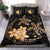 Hawaii Polynesian Turtle Plumeria Bedding Set - Pog Style Gold - Polynesian Pride