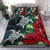 Hawaii Map Turtle Hibiscus Plumeria Polynesian - Bedding Set AH - Polynesian Pride