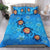 Hawaii Plumeria Turtle In The Ocean Bedding Set - AH - John Style - Polynesian Pride