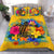 Palau Polynesian Bedding Set - Turtle with Plumeria and Hibiscus - Polynesian Pride