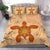 Hawaii Turtle Hibiscus Plumeria Letter Style - Bedding Set AH - Polynesian Pride