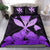 Hawaiian Kanaka Bedding Set Hibiscus Polynesian Love Violet - Polynesian Pride