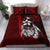 Yap Micronesian Bedding Set Red - Turtle With Hook Red - Polynesian Pride