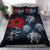 Hawaii Bedding Set - Hawaii Ohana Turtle Hibiscus Galaxy Bedding Set - Polynesian Pride