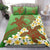 Hawaii Turtle Plumeria Bedding Set - Green Style - Polynesian Pride