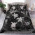 Hawaii Bedding Set - Silver Tropical Turtle Bedding Set AH - Polynesian Pride