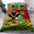 Kanaka Maoli (Hawaiian) Bedding Set - Lauhala Polynesian Hibiscus Reggae - Polynesian Pride