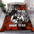 Tonga Polynesian Personalised Bedding Set - Vintage Polynesian Style Black - Polynesian Pride