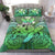 Hawaii Turtle Wave Polynesian Bedding Set - Hey Style Green - Polynesian Pride