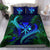 Hawaii Shark Polynesian Tropical Bedding Set - Blue - Polynesian Pride