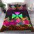 Wallis and Futuna Bedding Set - Summer Hibiscus Reggae - Polynesian Pride