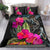 Polynesian Hibiscus Sea Turtle Bedding Set - AH - King Style - Polynesian Pride