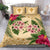 Hawaii Bedding Set - Strong Pattern Hibiscus Plumeria AH - Polynesian Pride