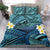 Hawaii Kakau Polynesian Plumeria Turtle Bedding Set - Toon Style - Polynesian Pride