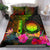 Northern Mariana Islands Polynesian Bedding Set - Hibiscus and Banana Leaves - Polynesian Pride