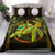 Marshall Islands Bedding Set - Polynesian Turtle Palm Tree Green - Polynesian Pride