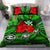 Kanaka Maoli (Hawaiian) Bedding Set - Polynesian Turtle And Hibiscus Green - Polynesian Pride