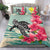 Hawaii Bedding Set - Hawaii Turtles With Plumeria Classic Bedding Set - Polynesian Pride