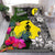 New Caledonia Bedding Set - Turtle Plumeria Banana Leaf - Polynesian Pride