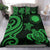 Northern Mariana Bedding Set - Tentacle Turtle Green - Polynesian Pride