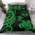 Marshall Islands Bedding Set - Tentacle Turtle Green - Polynesian Pride