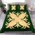 Hawaiian Bedding Set Royal Pattern - Green - A2 Style - Polynesian Pride