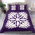 Hawaiian Bedding Set Royal Pattern - Purple - A3 Style - Polynesian Pride