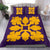 Hawaiian Bedding Set Royal Pattern - Purple And Gold - C1 Style - Polynesian Pride