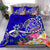 Tahiti Bedding Set - Turtle Plumeria (Blue) - Polynesian Pride