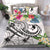 YAP Polynesian Bedding Set - Summer Plumeria (White) White - Polynesian Pride