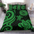 American Samoa Bedding Set - Green Tentacle Turtle - Polynesian Pride