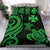 Wallis and Futuna Bedding Set - Green Tentacle Turtle - Polynesian Pride