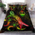 Guam Polynesian Bedding Set - Turtle With Blooming Hibiscus Reggae Reggae - Polynesian Pride