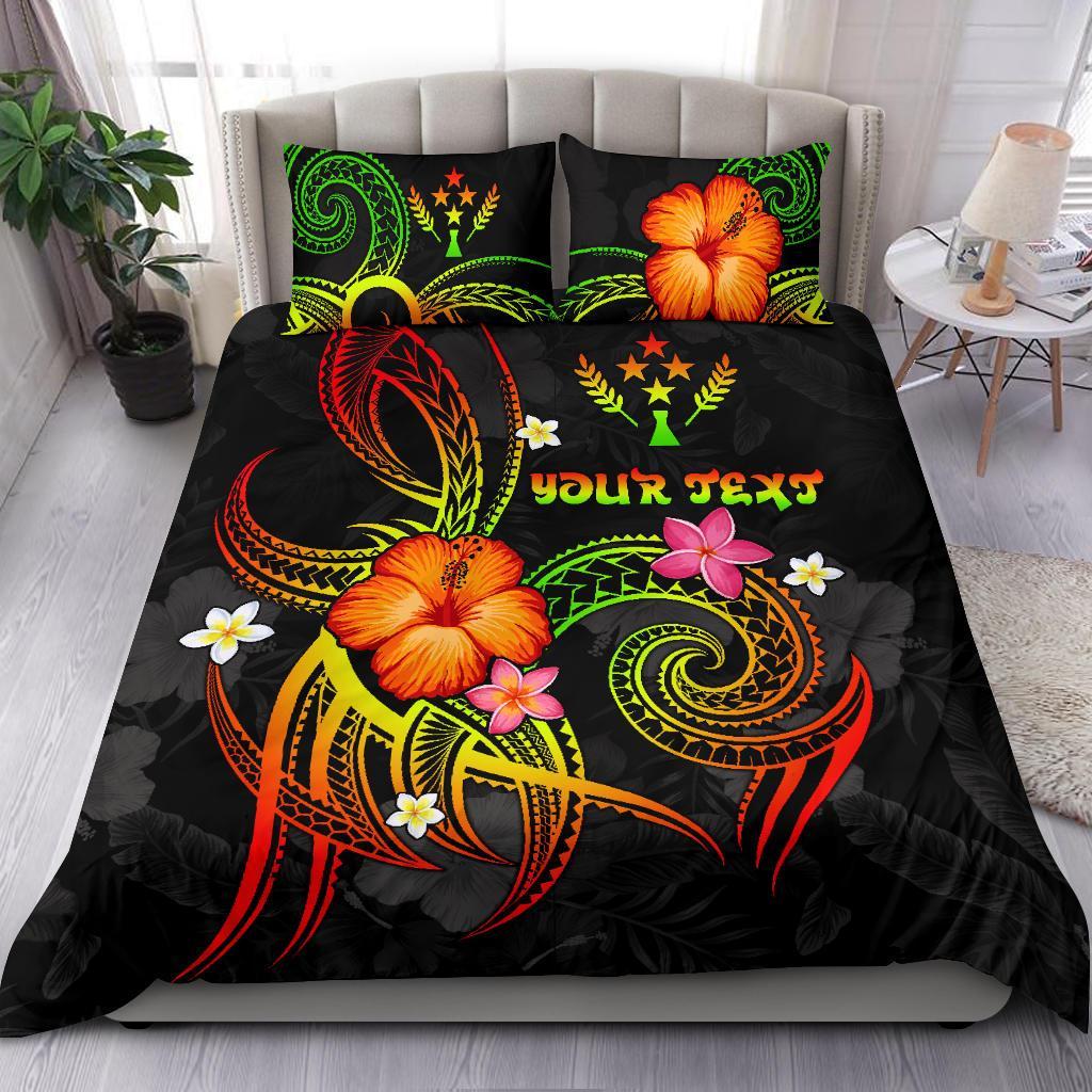 Kosrae Polynesian Personalised Bedding Set - Legend of Kosrae (Reggae) Reggae - Polynesian Pride