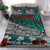 Samoa Bedding Set - Lizard And Turtle Green - Polynesian Pride