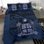 Polynesian Duvet Cover Set - Fiji Bedding Set Dark Blue - Polynesian Pride