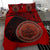 Polynesian Duvet Cover Set - Palau Bedding Set Red - Polynesian Pride