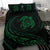 Hawaiian Map Turtle Polynesian Bedding Set - Green - Frida Style - Polynesian Pride