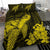 Hawaiian Hibiscus Memory Polynesian Turtle Bedding Set Yellow - Polynesian Pride