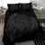 Hawaiian Turtle Hibiscus Polynesian Bedding Set Simple Grey - Polynesian Pride