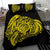 Hawaiian Turtle Hibiscus Polynesian Bedding Set Simple Yellow - Polynesian Pride