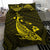 Hawaiian Map Whale Polynesian Bedding Set - Yellow - Polynesian Pride